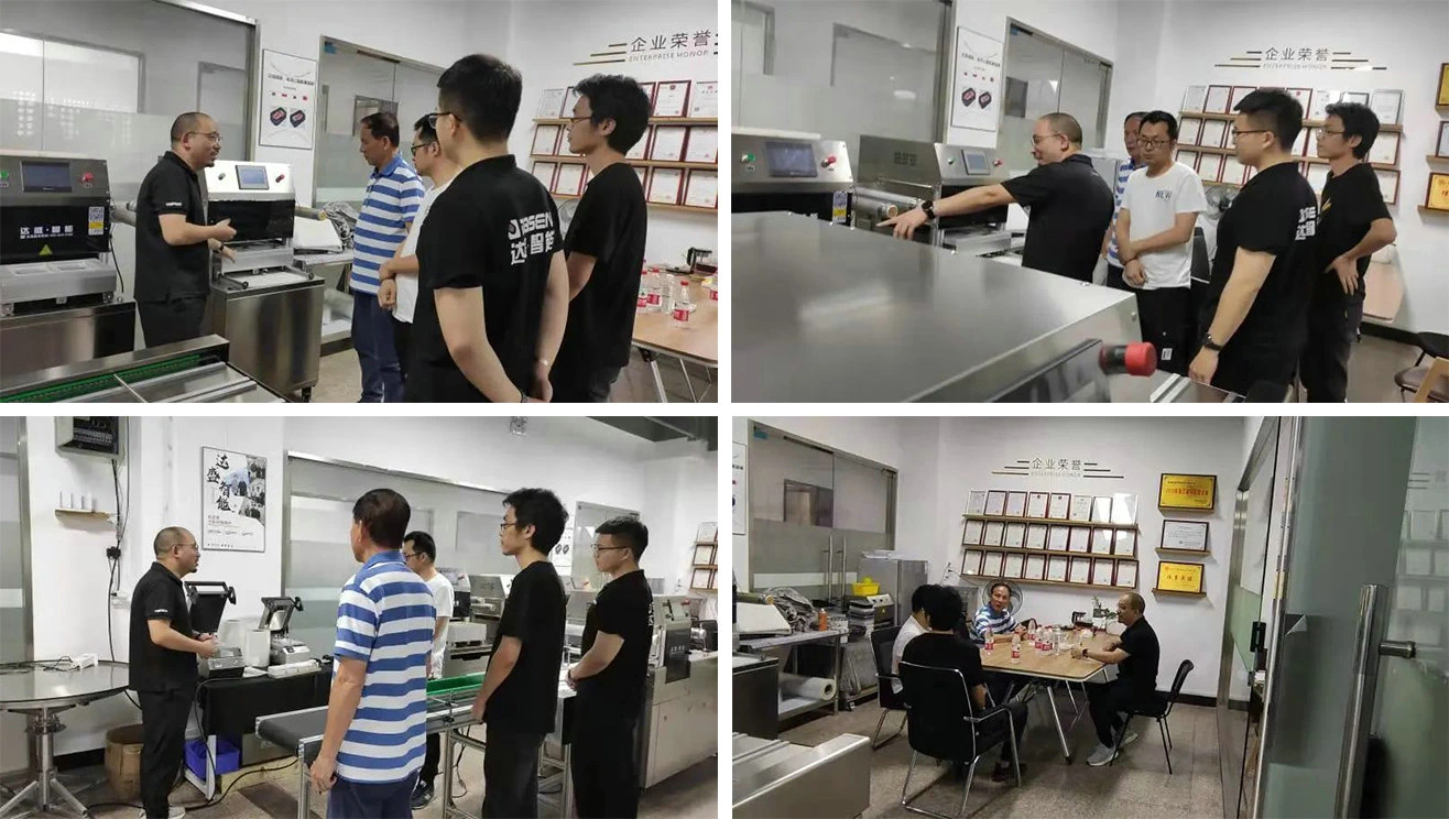 Le président de la Fédération de l'emballage de Wenzhou a personnellement visité Dasheng Intelligent.