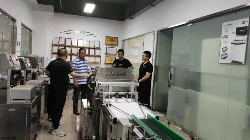 Le président de la Fédération de l'emballage de Wenzhou a personnellement visité Dasheng Intelligent.