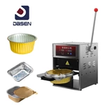 MACHINE DE SCELLAGE MANUELLE POUR BOÎTES EN FEUILLE D'ALUMINIUM PM350/400/450-M